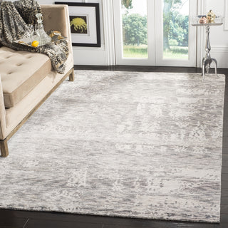 Safavieh Tibetan TB715 Silver Area Rug Room Scene Feature