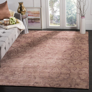 Safavieh Tibetan TB946 Plum Area Rug Room Scene Feature