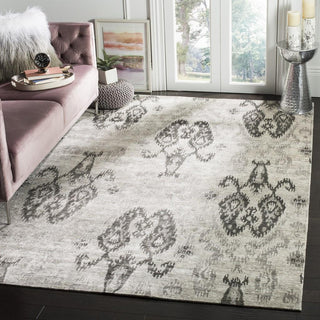 Safavieh Tibetan TB954 Silver/Grey Area Rug Room Scene Feature