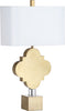 Safavieh Marina Trellis 315-Inch H Table Lamp Gold Mirror 