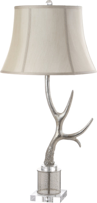 Safavieh Adele Antler 16-Inch H Table Lamp Silver Mirror 