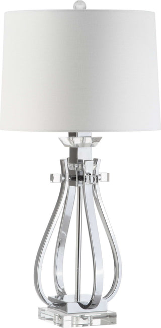 Safavieh Desi Table Lamp Chrome Mirror 