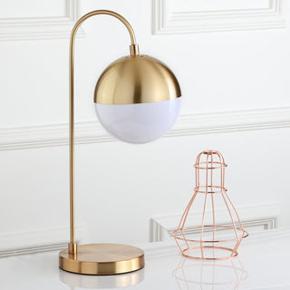 Safavieh Cappi 205-Inch H Table Lamp Brass Gold  Feature