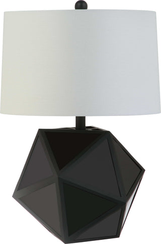 Safavieh Brycin Table Lamp Black Mirror 