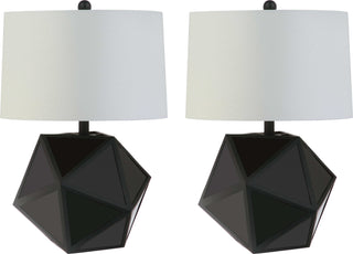 Safavieh Brycin Table Lamp Black Mirror 