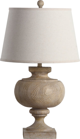 Safavieh Prescott 31-Inch Wood Table Lamp Finish Mirror 