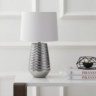 Safavieh Stark Table Lamp Plated Silver Mirror 