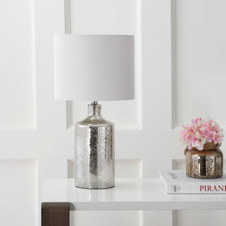 Safavieh Danaris Table Lamp Silver/Ivory 