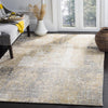 Safavieh Tiffany TFN210 Gold/Silver Area Rug Room Scene Feature