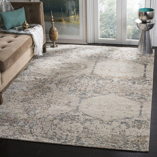 Safavieh Tiffany TFN212 Grey/Beige Area Rug Room Scene Feature