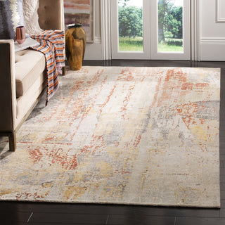 Safavieh Tiffany TFN602 Beige/Rust Area Rug Room Scene Feature