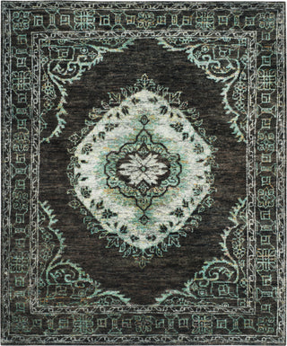 Safavieh Tangier TGR602 Chocolate/Aqua Area Rug 8' X 10'