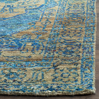 Safavieh Tangier TGR603 Teal/Beige Area Rug Detail