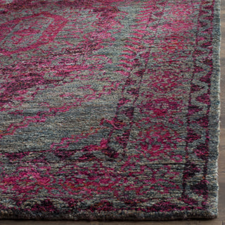 Safavieh Tangier TGR605 Slate Blue/Fuchsia Area Rug Detail