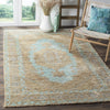 Safavieh Tangier TGR605 Seafoam/Beige Area Rug Room Scene