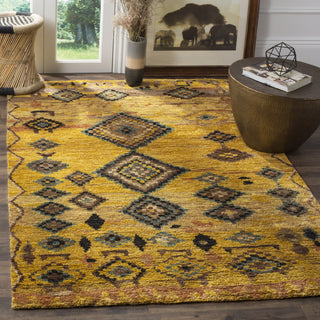 Safavieh Tangier TGR652 Gold Area Rug Room Scene