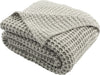 Safavieh Haven Knit Textures and Weaves Light Grey/Natural Throw 