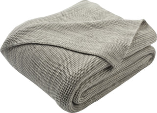 Safavieh Loveable Knit Textures and Weaves Light Grey/Natural Throw 