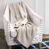 Safavieh Petal Knit Textures and Weaves Palewisper Throw main image