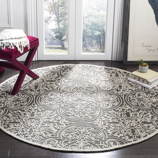 Safavieh Trace 101 Dark Grey/Light Grey Area Rug Room Scene