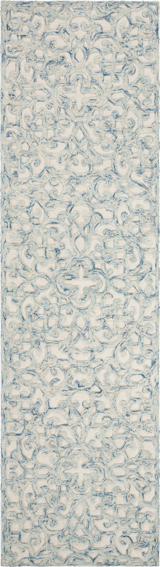 Safavieh Trace 103 Blue/Ivory Area Rug Runner