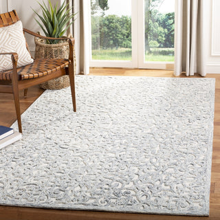 Safavieh Trace 103 Charcoal/Ivory Area Rug Room Scene Feature