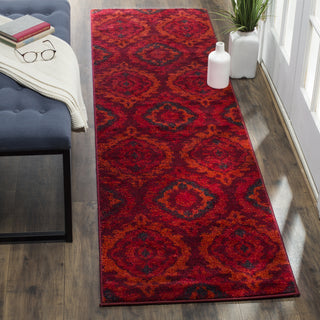 Safavieh Tunisia TUN292A Red/Orange Area Rug  Feature