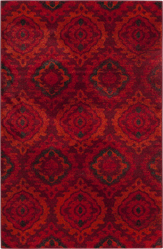 Safavieh Tunisia TUN292A Red/Orange Area Rug 