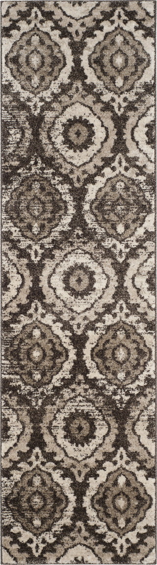 Safavieh Tunisia TUN292B Brown/Creme Area Rug 