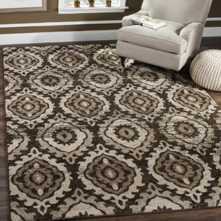 Safavieh Tunisia TUN292B Brown/Creme Area Rug  Feature