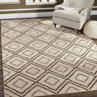 Safavieh Tunisia TUN293D Creme/Brown Area Rug  Feature