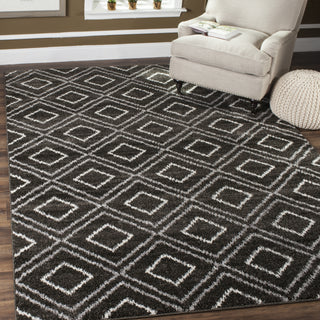 Safavieh Tunisia TUN293F Anthracite/Cream Area Rug  Feature