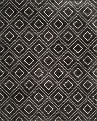 Safavieh Tunisia TUN293F Anthracite/Cream Area Rug 