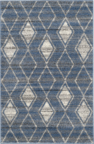 Safavieh Tunisia TUN296L Light Blue/Cream Area Rug 