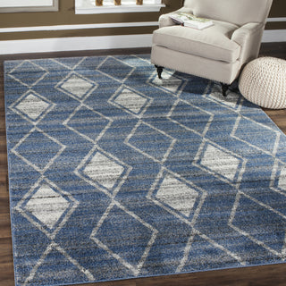 Safavieh Tunisia TUN296L Light Blue/Cream Area Rug  Feature