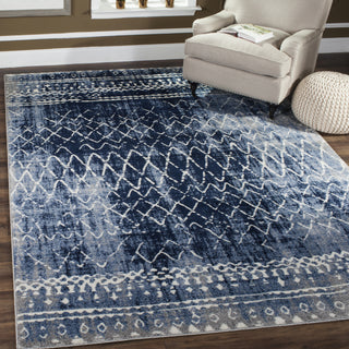 Safavieh Tunisia TUN298L Light Blue/Cream Area Rug  Feature