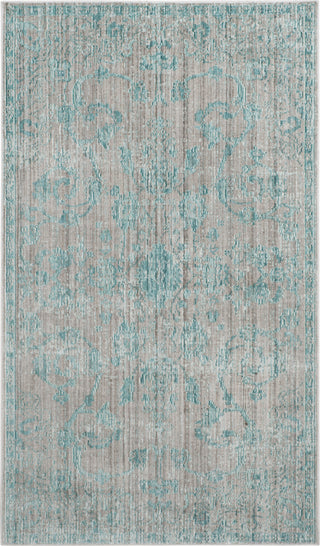 Safavieh Valencia VAL103B Blue/Multi Area Rug 