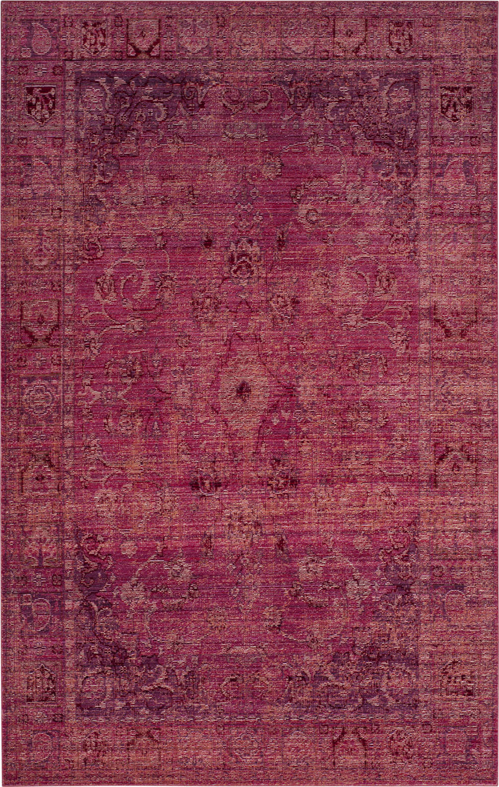 Safavieh Valencia VAL103R Red/Red Area Rug main image