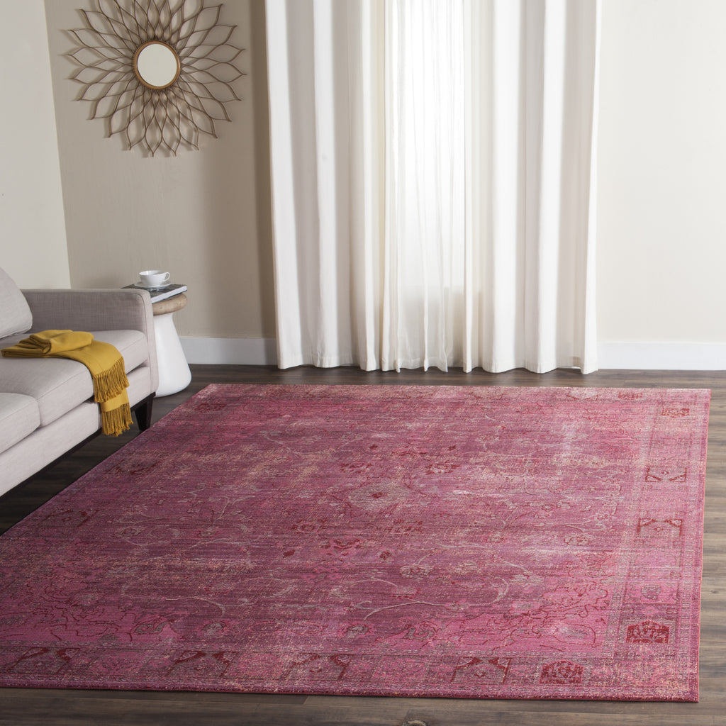 Safavieh Valencia VAL103R Red/Red Area Rug  Feature