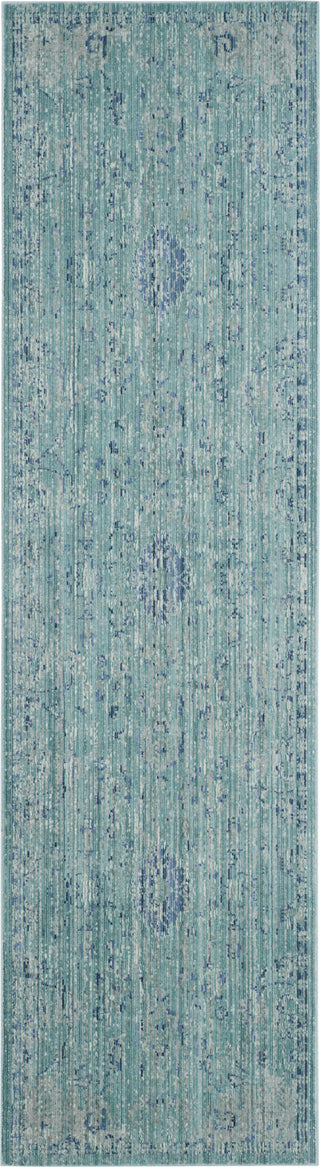 Safavieh Valencia VAL103T Teal/Multi Area Rug 