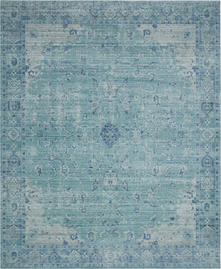 Safavieh Valencia VAL103T Teal/Multi Area Rug 