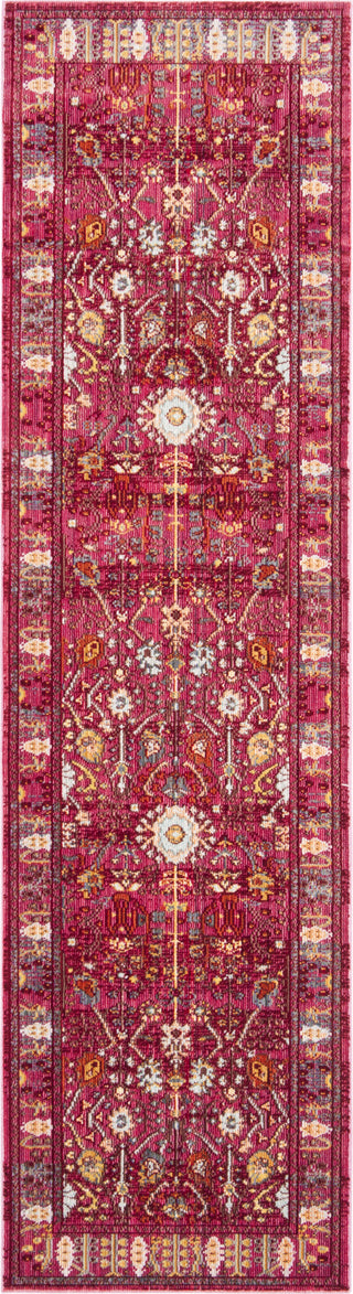 Safavieh Valencia VAL108P Fuchsia/Multi Area Rug 