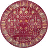Safavieh Valencia VAL108P Fuchsia/Multi Area Rug 