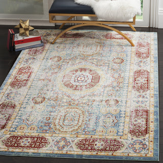 Safavieh Valencia VAL111M Blue/Multi Area Rug  Feature