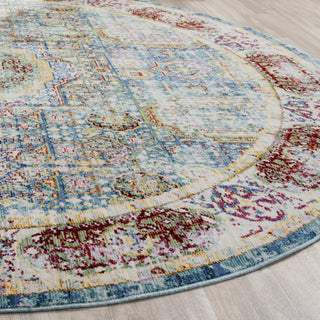 Safavieh Valencia VAL111M Blue/Multi Area Rug 