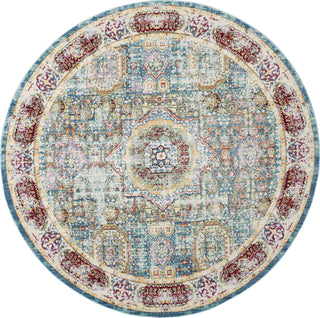 Safavieh Valencia VAL111M Blue/Multi Area Rug 