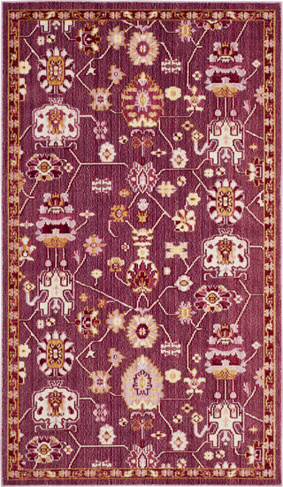 Safavieh Valencia VAL116P Fuchsia/Multi Area Rug 