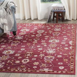 Safavieh Valencia VAL116P Fuchsia/Multi Area Rug  Feature