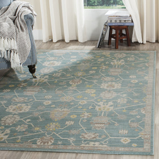 Safavieh Valencia VAL116S Steel Blue Area Rug  Feature