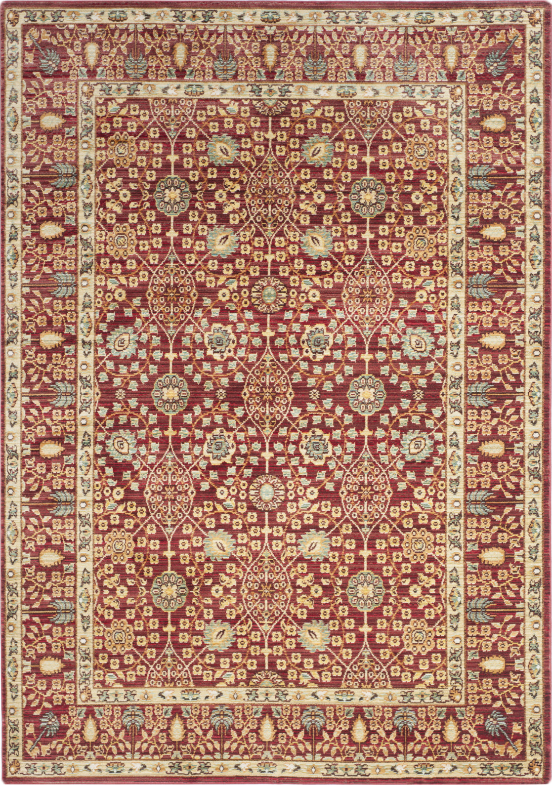 Safavieh Valencia VAL120R Red/Red Area Rug main image